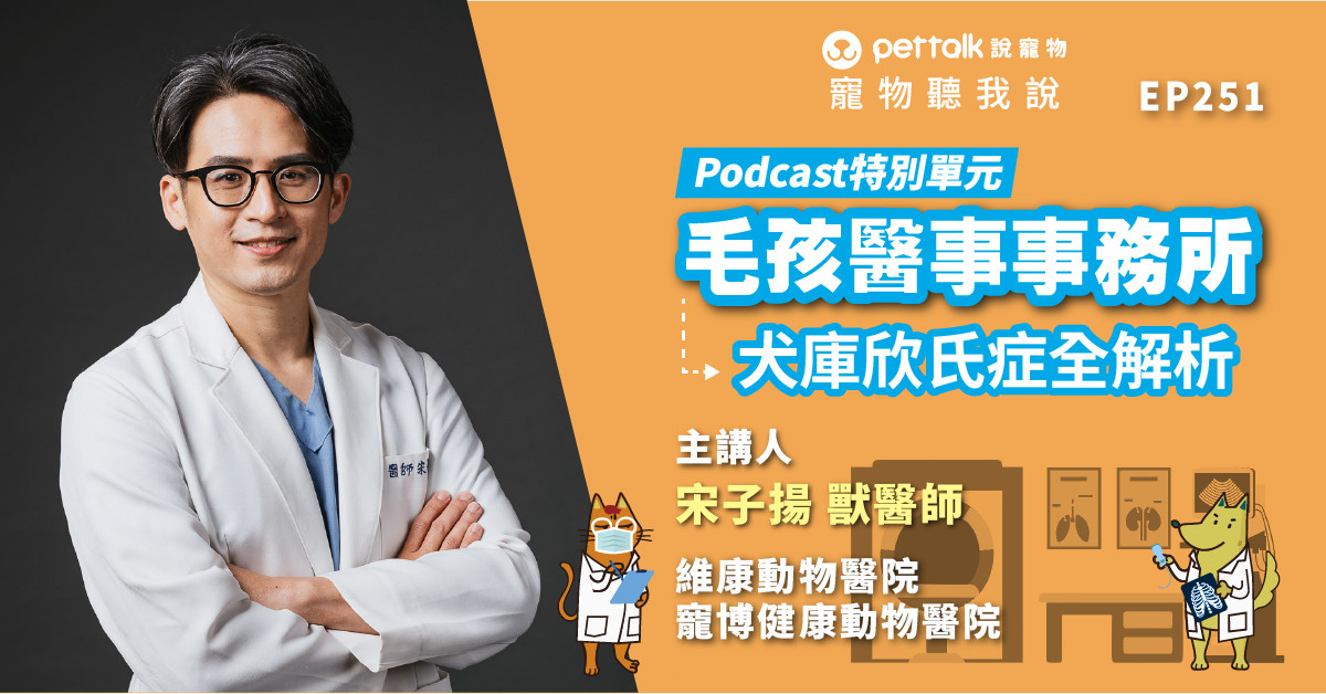 【寵物聽我說】EP251｜《毛孩醫事事務所》內科獸醫師的犬庫欣氏症全解析｜專業獸醫—宋子揚
